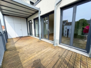 Balkon vorm Wohnzimmer