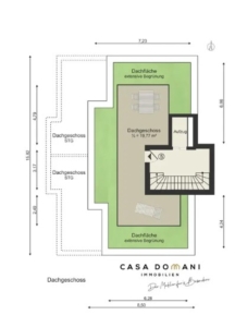 Dachgarten mit Aufzug