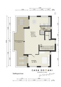 Staffelgeschoß zum Gestalten